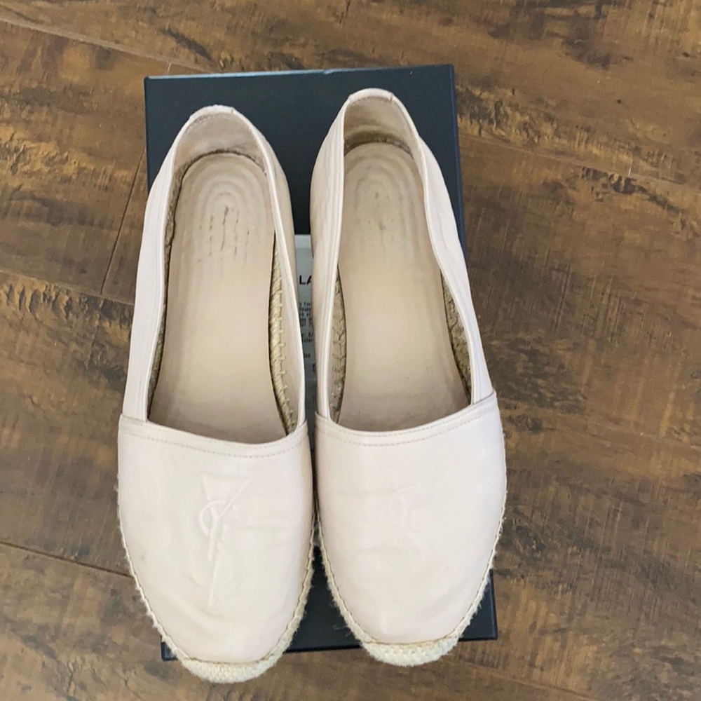 YSL Logo Espadrilles